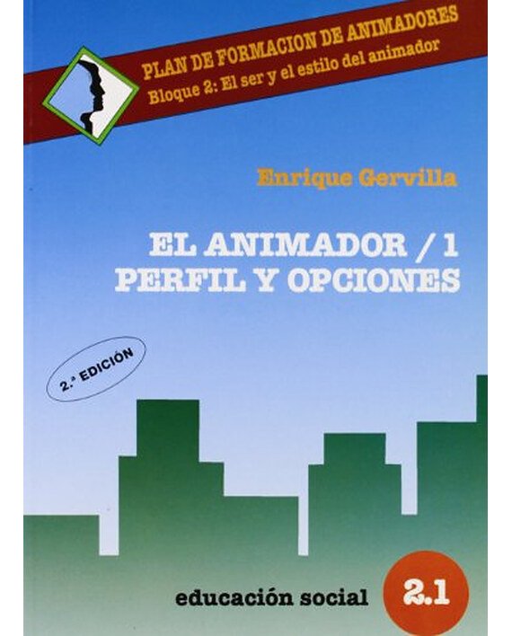 Portada del libro El animador, de Enrique Gervilla