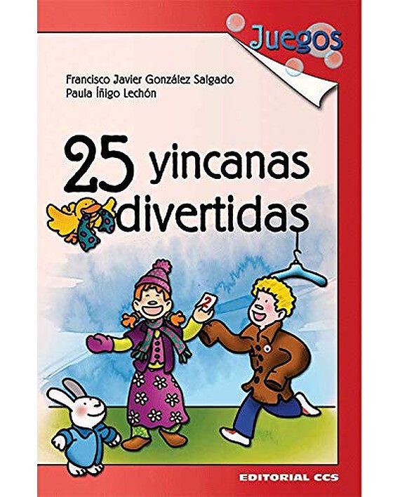 Portada del libro 25 yincanas divertidas, de Francisco Javier González Salgado y varios autores