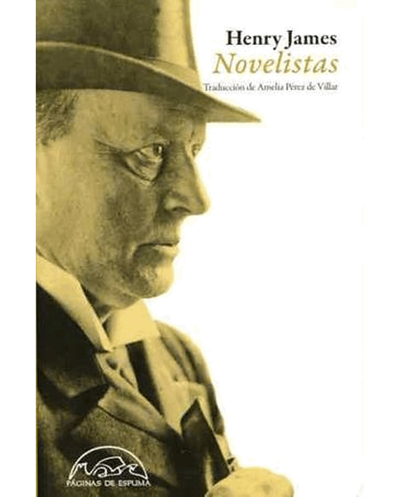 Portada del libro Novelistas, de Henry James