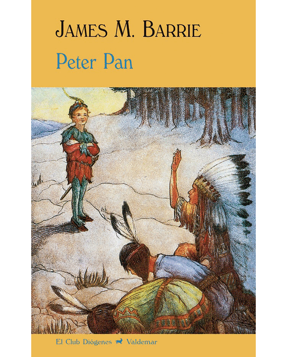Portada del libro Peter Pan, de J. M. Barrie